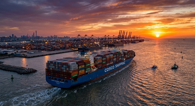 Container shipping logistics